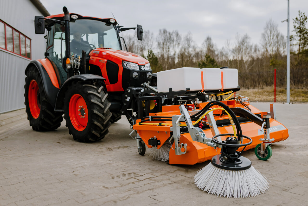 Balayeuse de voirie - Balayeuse pour tracteur 