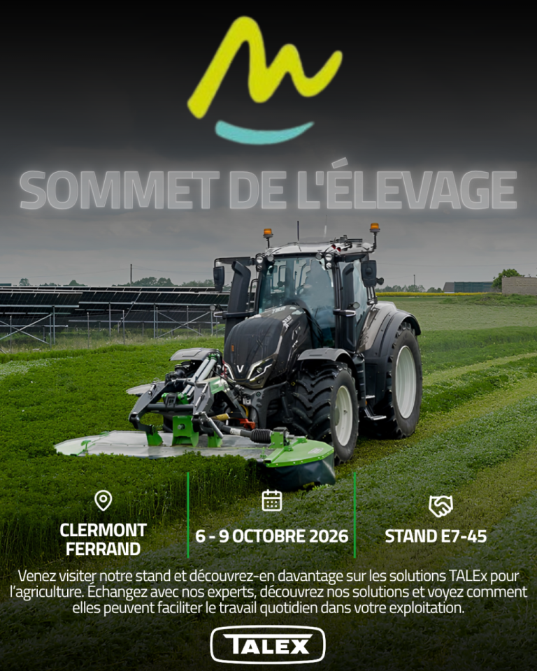 À bientôt au Sommet de l’Élevage! – TALEX